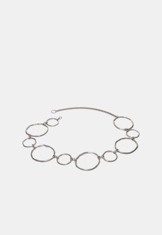 Metallbelter med store ovaler