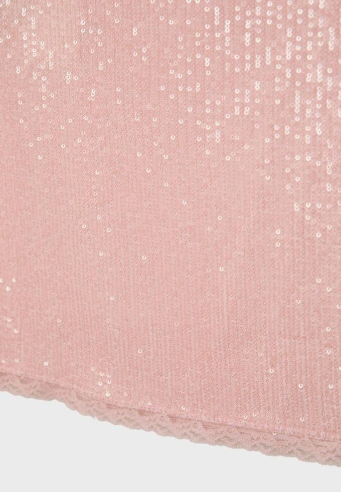 Midi-skjørt med paljetter