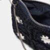Mini Mirror Crochet Crossbody Bag