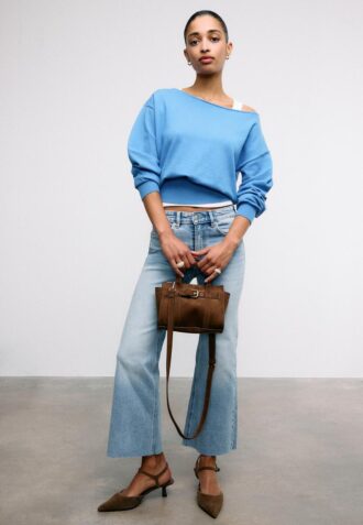 Mini-veske med spenne