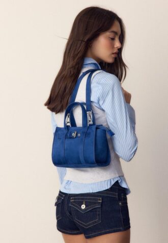 Mini-veske med spenne