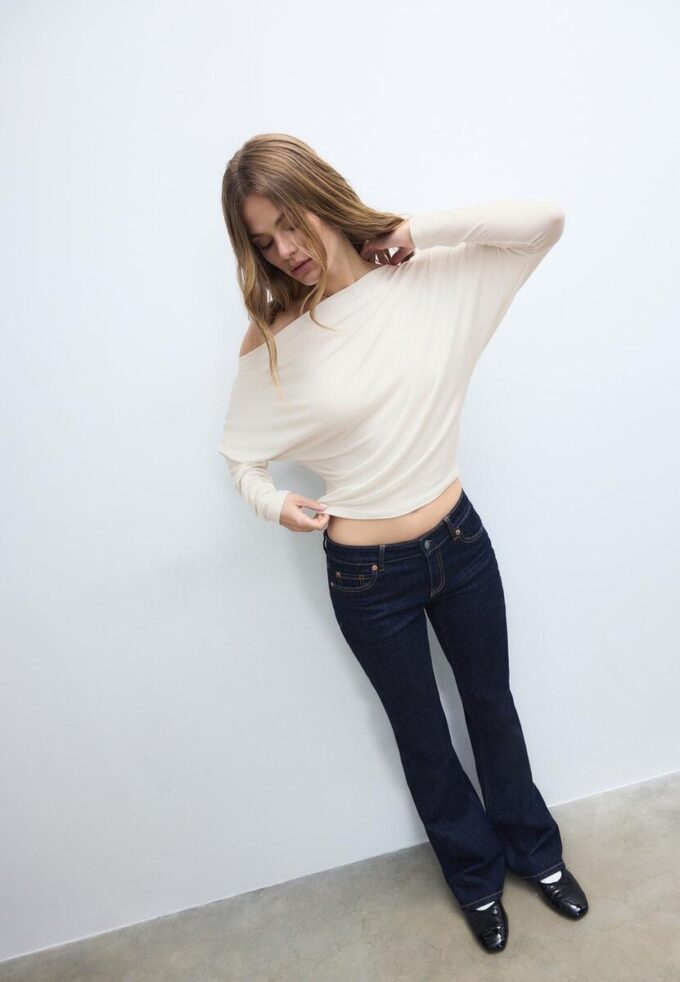 Modal asymmetrisk T-skjorte