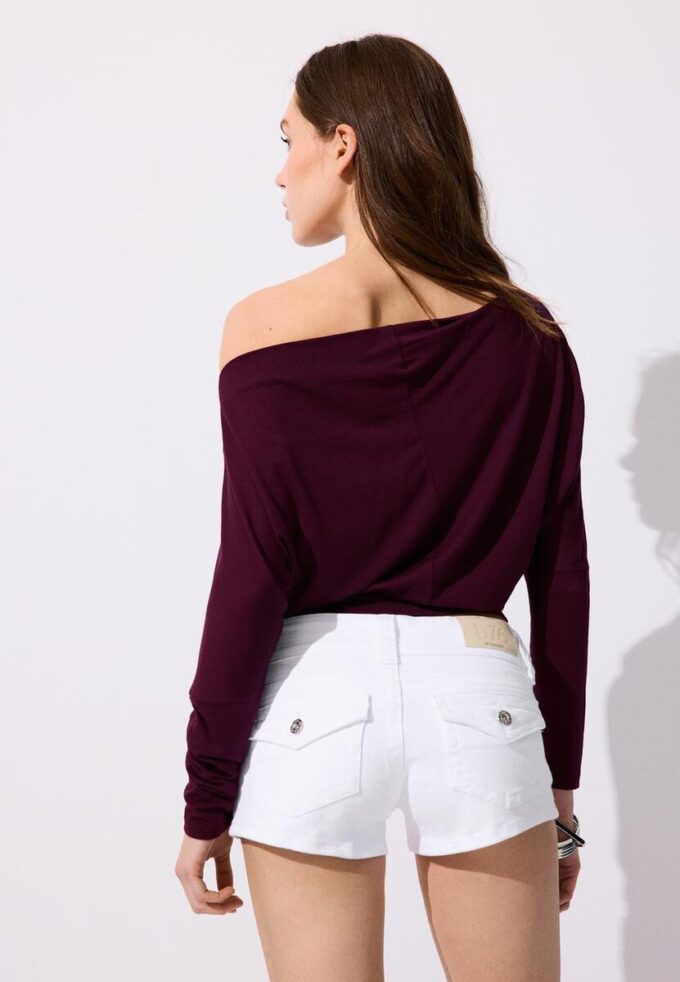 Modal asymmetrisk T-skjorte