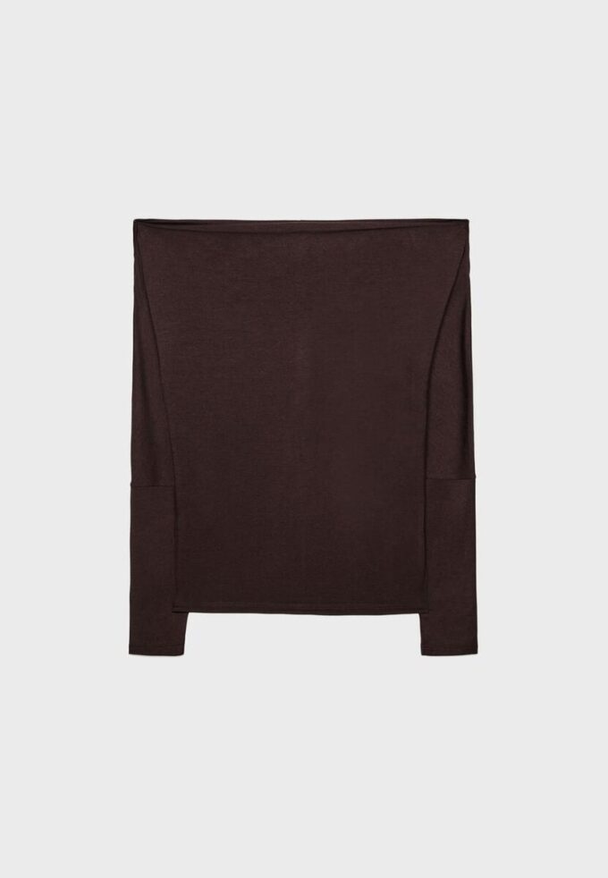 Modal asymmetrisk T-skjorte