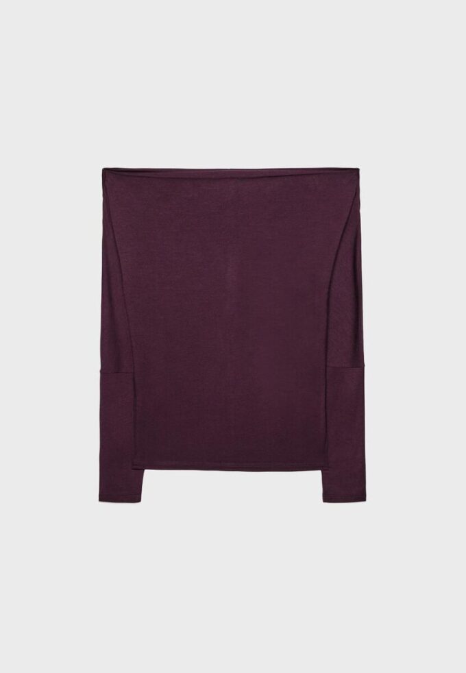 Modal asymmetrisk T-skjorte