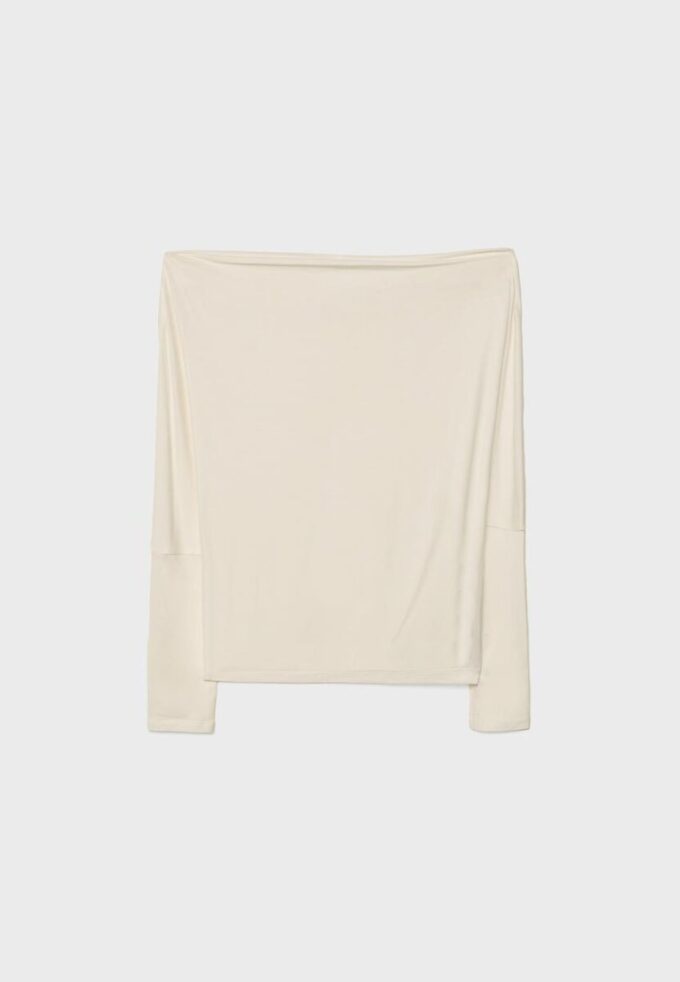 Modal asymmetrisk T-skjorte