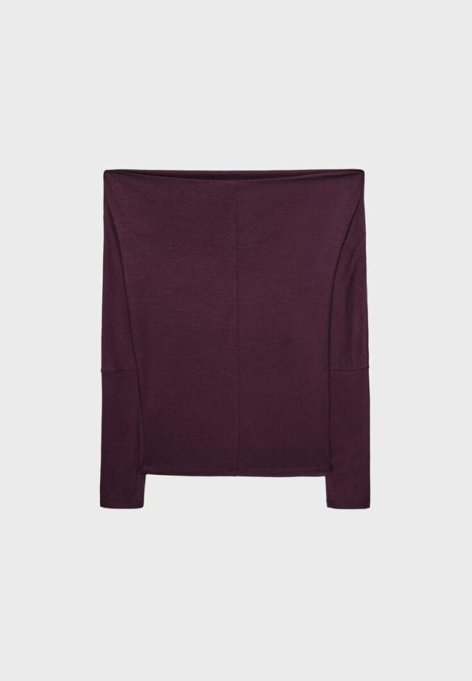 Modal asymmetrisk T-skjorte