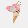 Nøkkelring med iskrem-charm