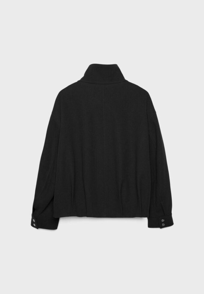 Oversize Soft-Touch bomberjakke