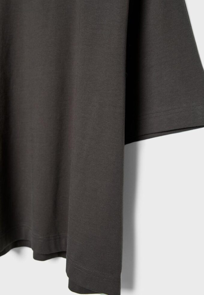 Oversize T-skjorte med korte ermer