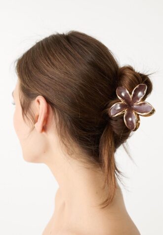 Pakke med 3 blomsterhårspenner