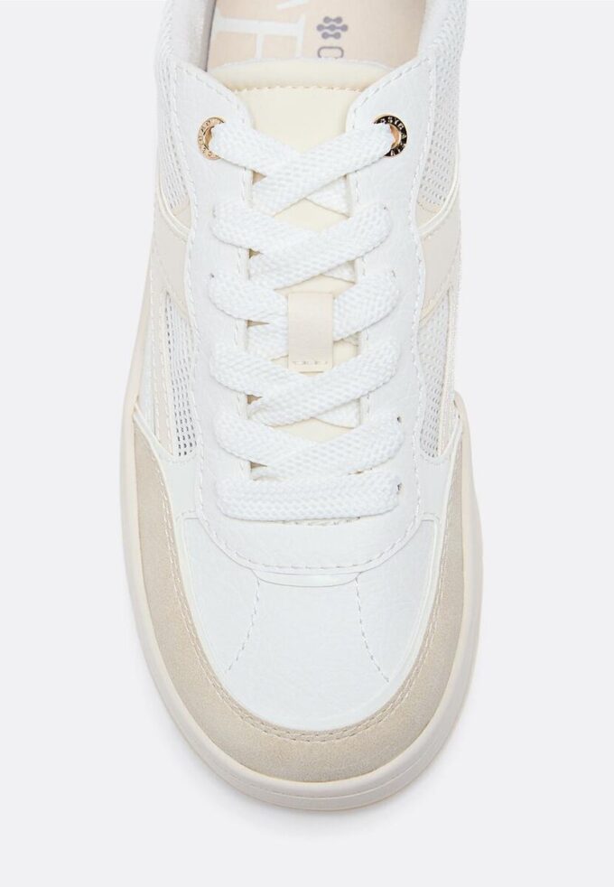 Platform-joggesko med åpent mønster