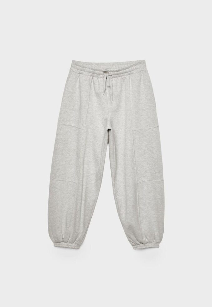 Plysjballong-joggebukser