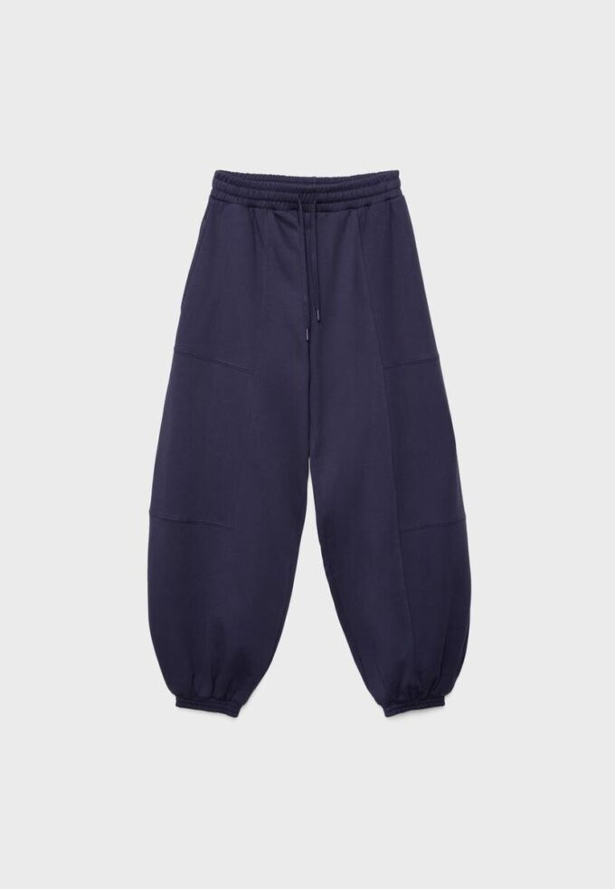 Plysjballong-joggebukser