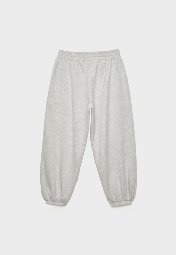 Plysjballong-joggebukser