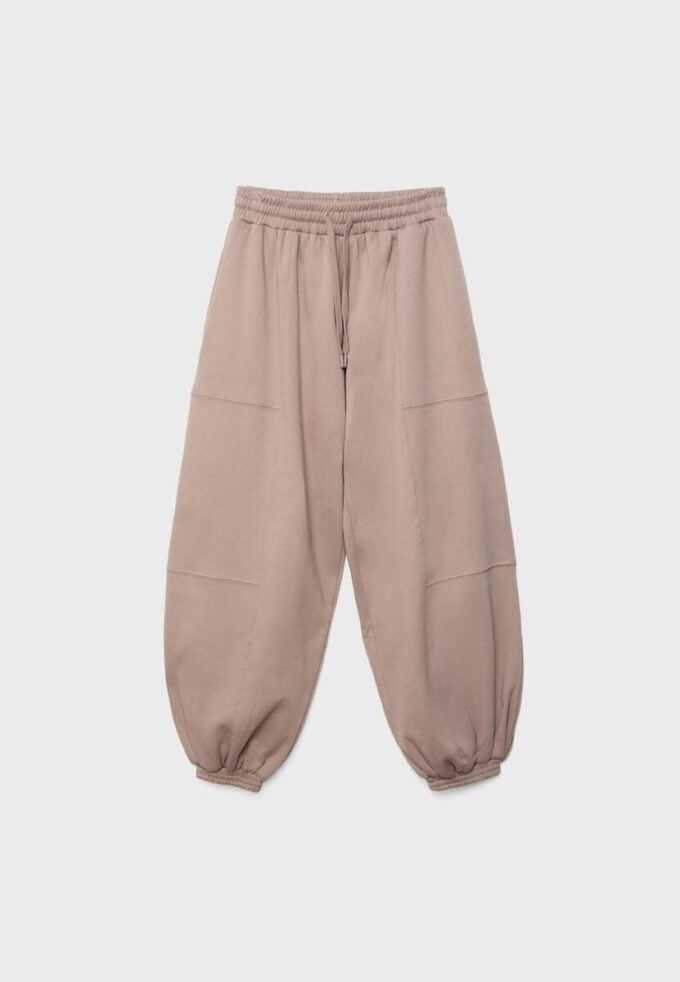 Plysjballong-joggebukser