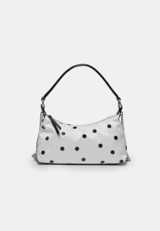 Polka Dot Moon Crossbody-veske
