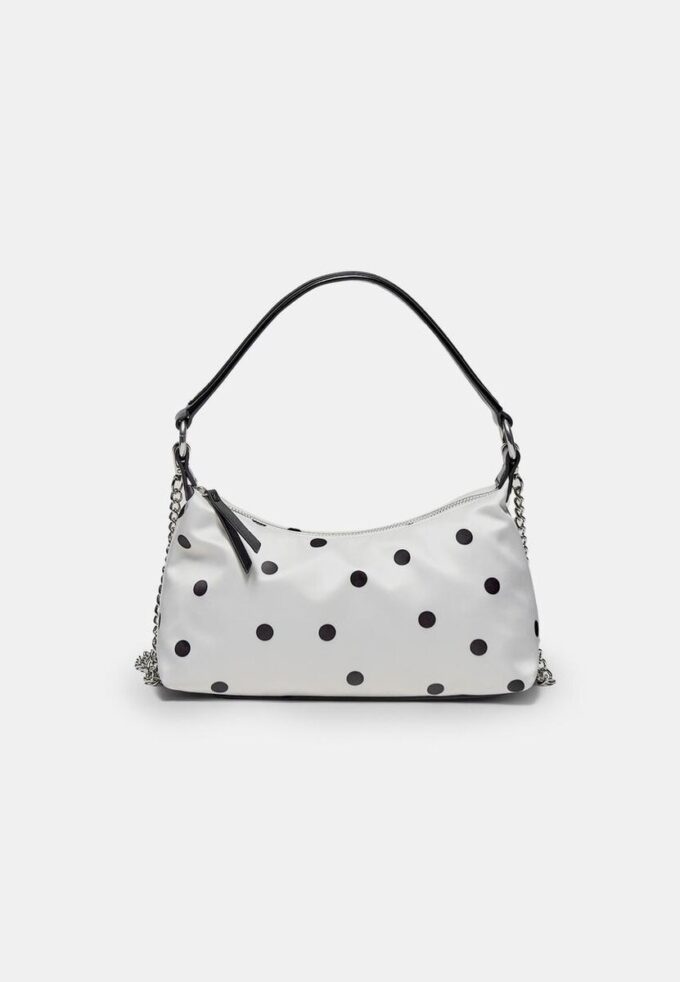Polka Dot Moon Crossbody-veske