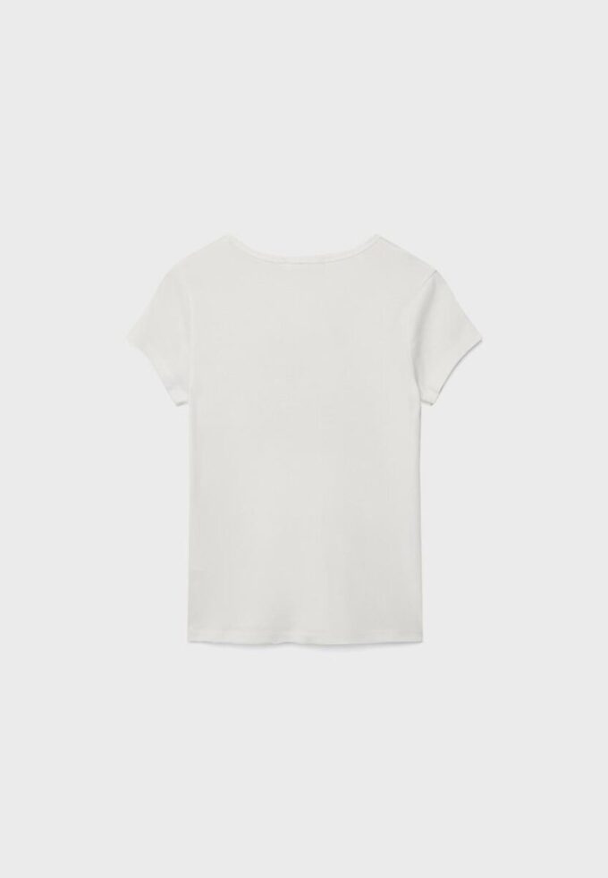 Positional T-skjorte med korte ermer