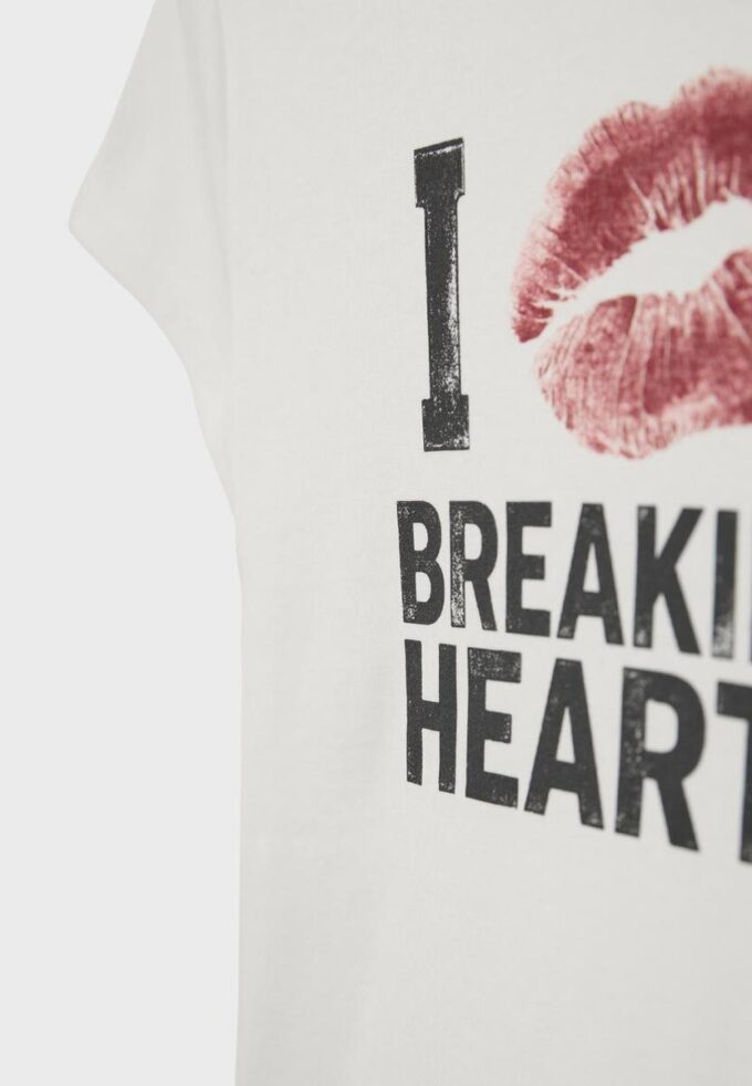 Positional T-skjorte med korte ermer