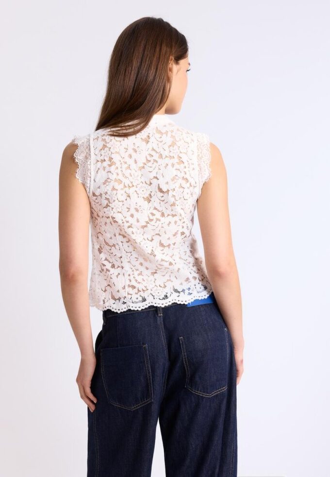 Qipao-topper i blonder