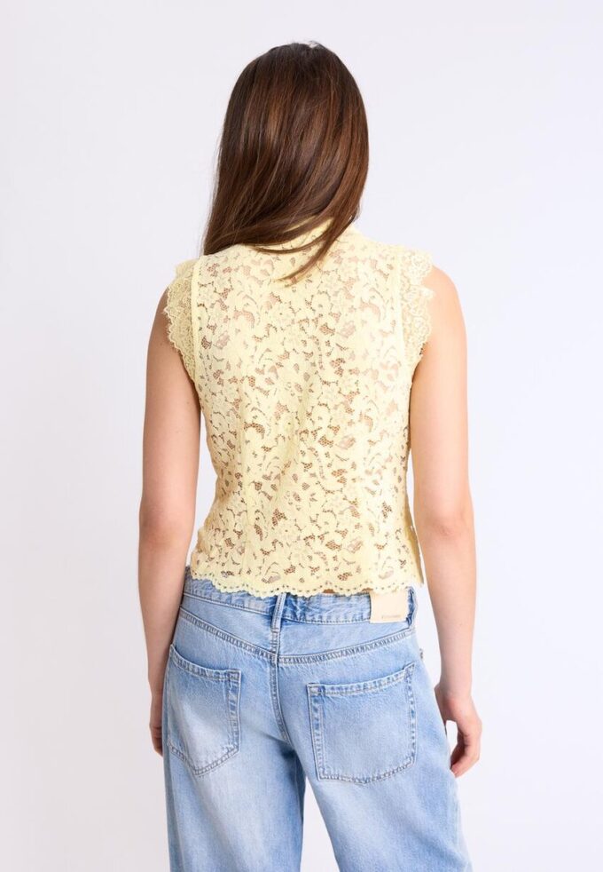 Qipao-topper i blonder