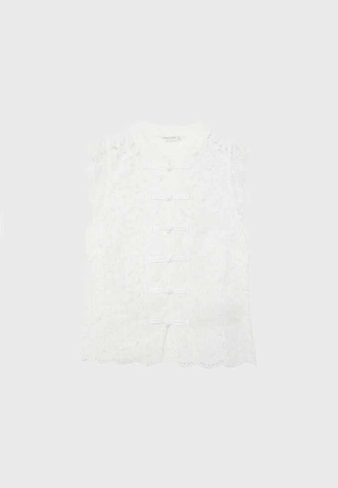 Qipao-topper i blonder