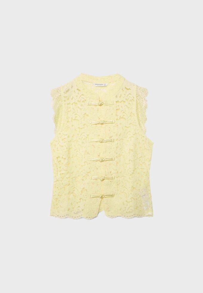 Qipao-topper i blonder