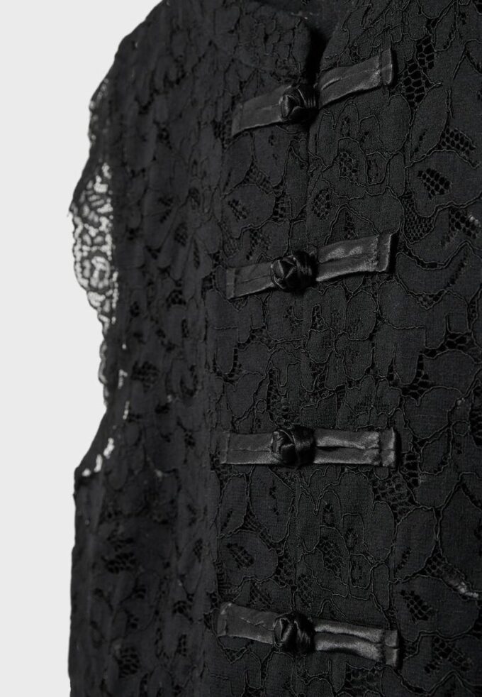 Qipao-topper i blonder