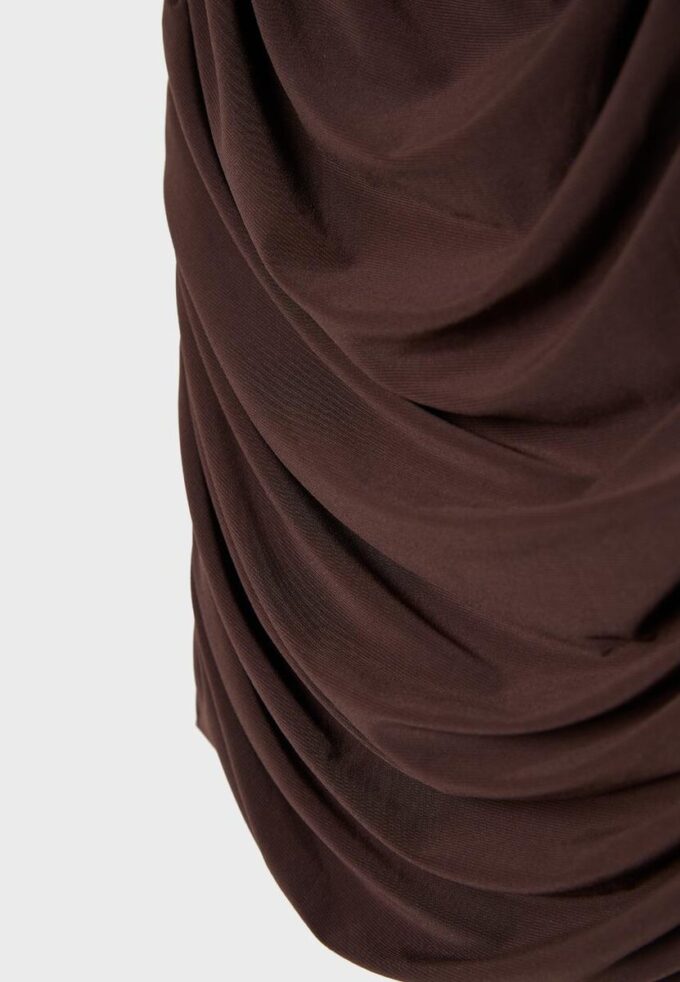 Rynket halterneck-top