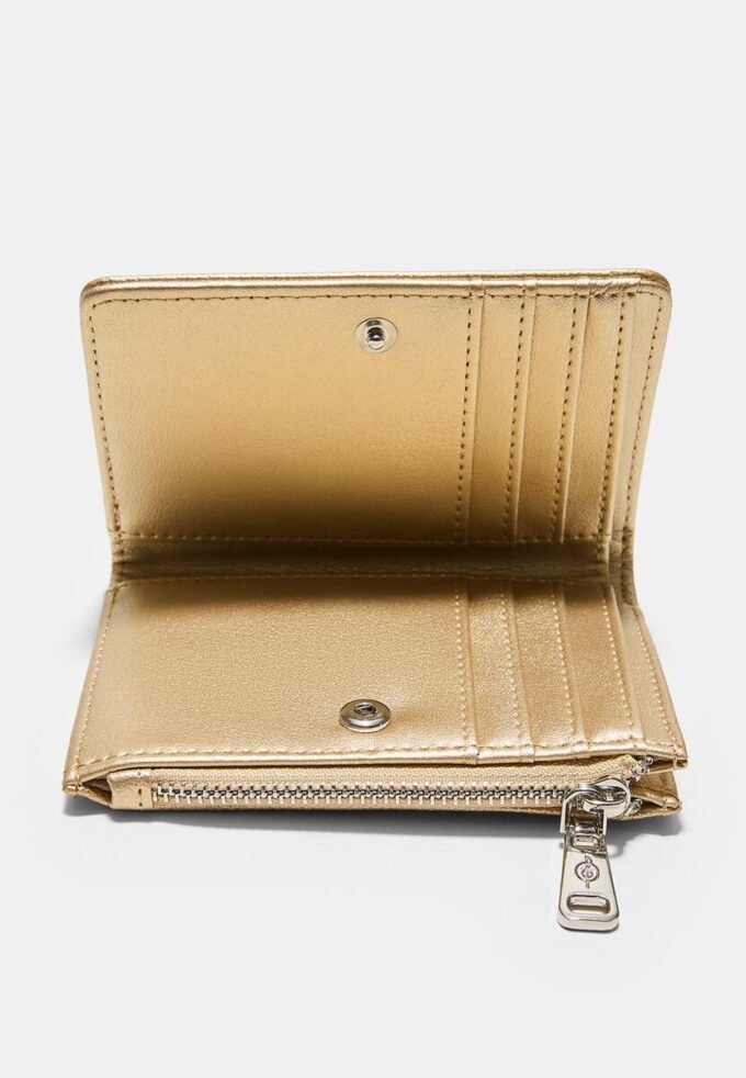 Saffiano-kortlommebok for punger