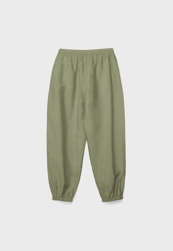 Sarouel-bukser i lyocell