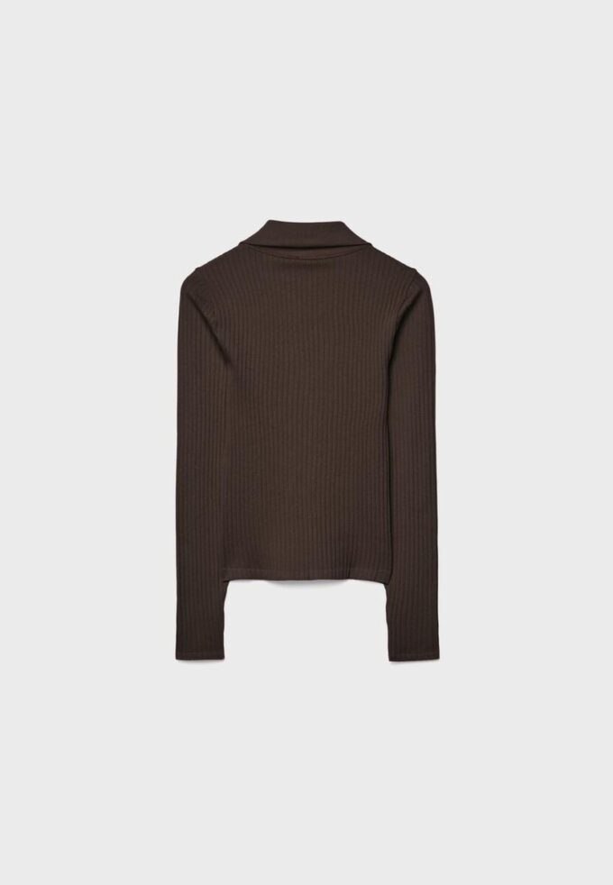 Seamless polo-T-skjorte