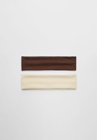 Sett med 2 elastiske hårbånd