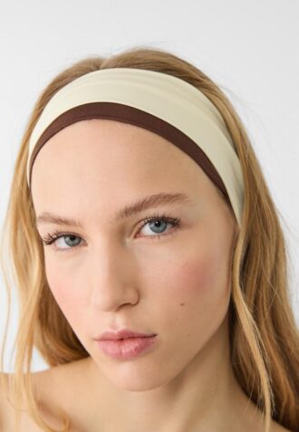 Sett med 2 elastiske hårbånd