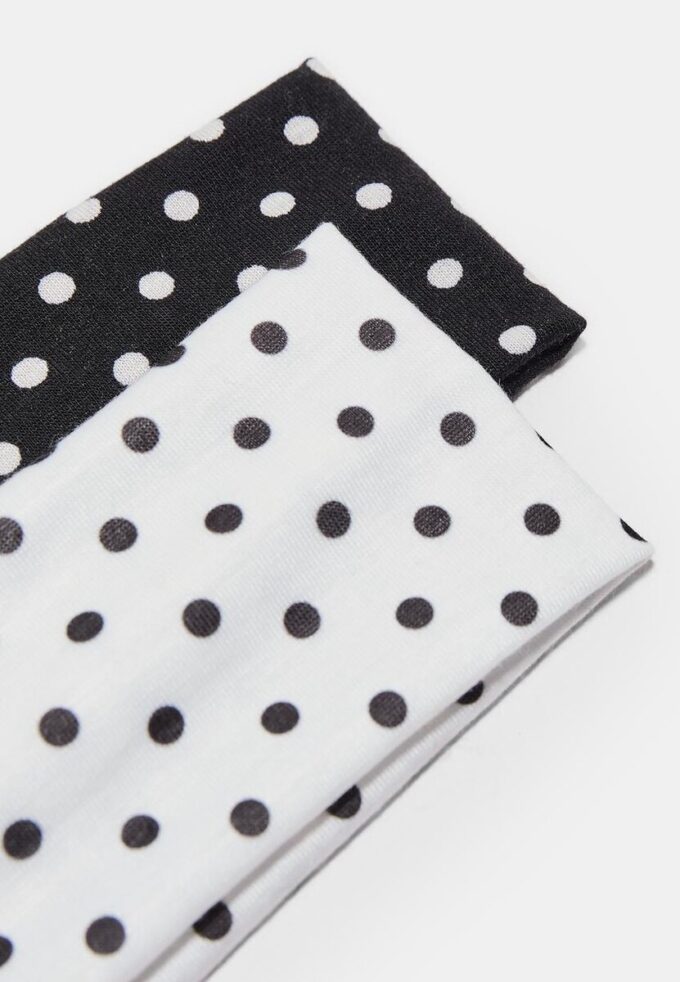 Sett med 2 elastiske hårbånd