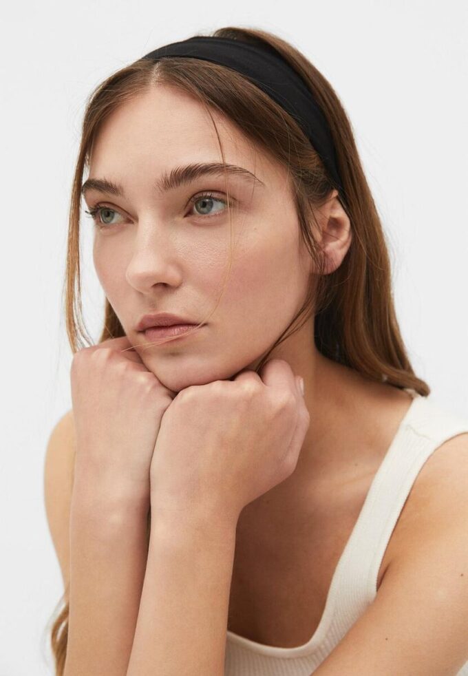 Sett med 2 elastiske hårbånd