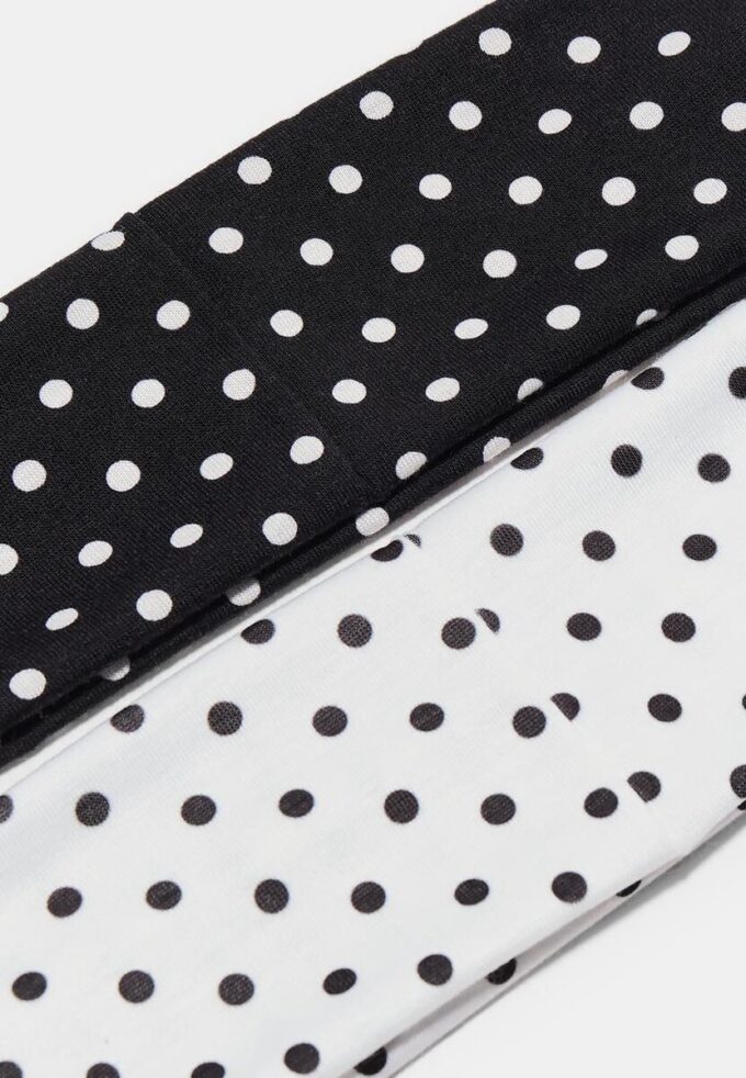 Sett med 2 elastiske hårbånd