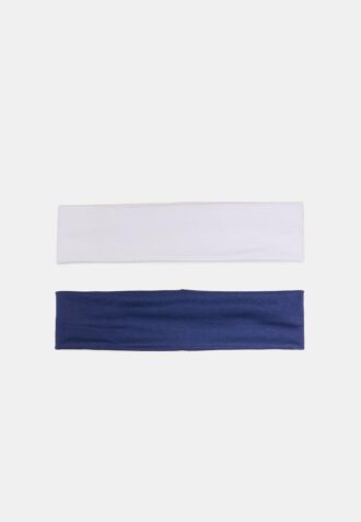 Sett med 2 elastiske hårbånd i pels