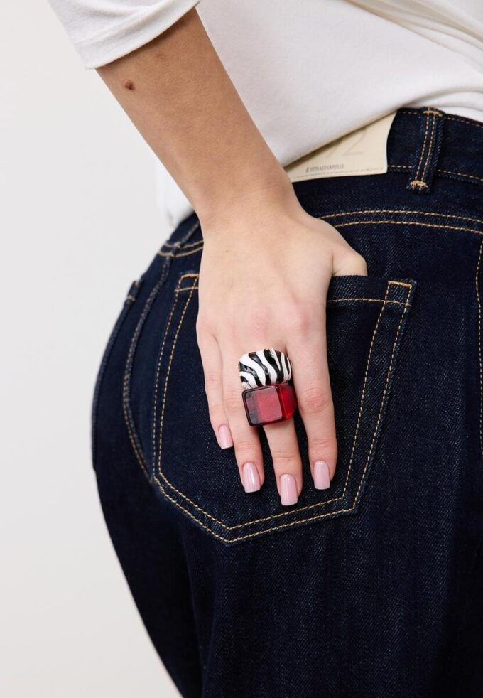 Sett med 2 kombinerte ringer