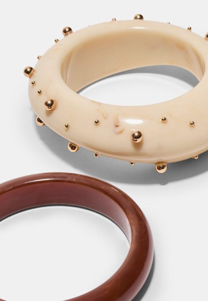 Sett med 2 matchende armbånd