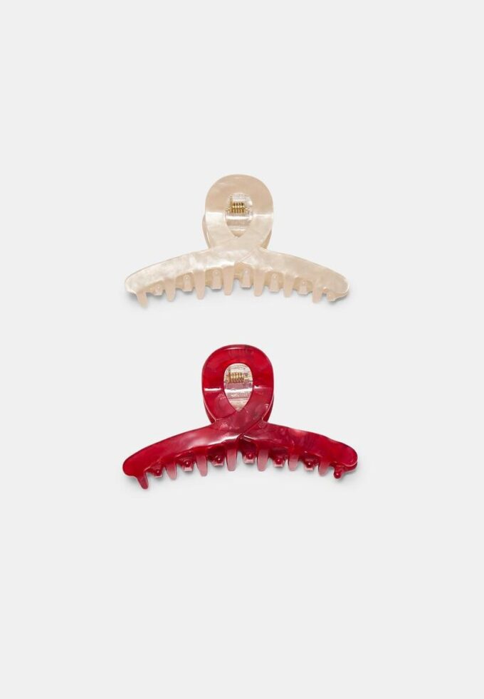 Sett med 2 små klips