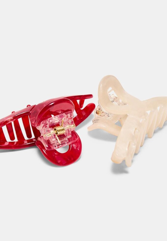 Sett med 2 små klips