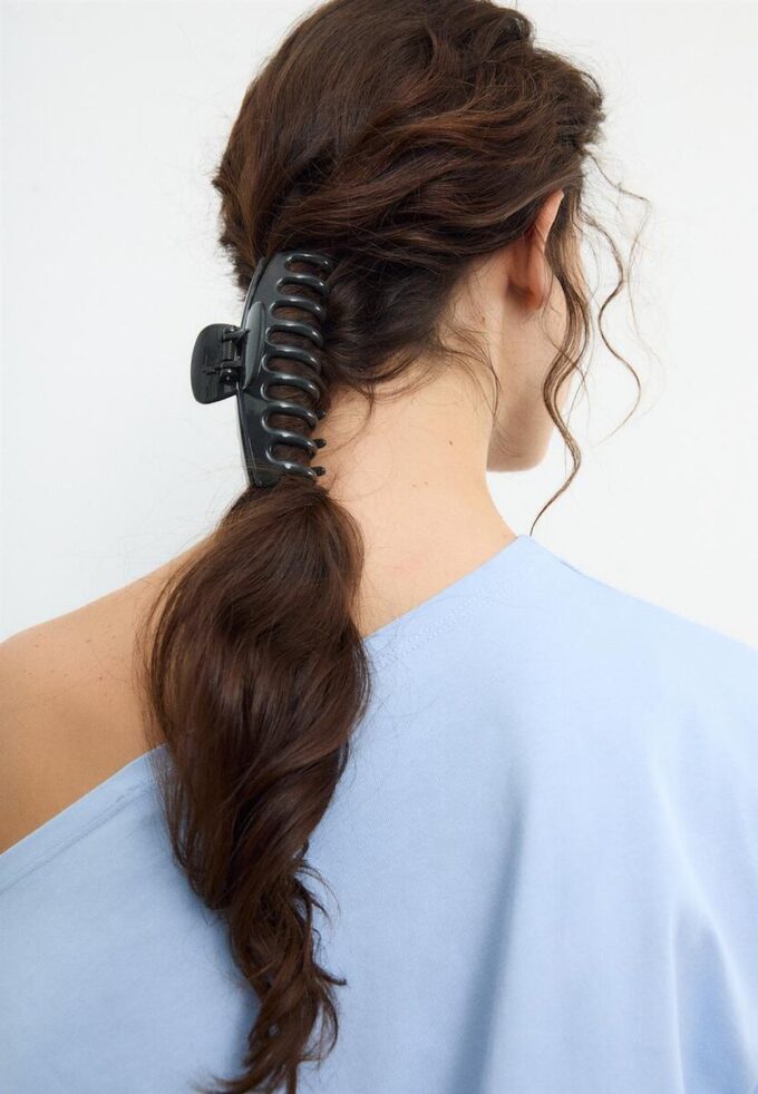 Sett med 2 Soft-Touch Maxi-hårspenner