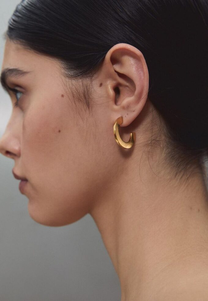 Sett med 2 vanntette øreringer