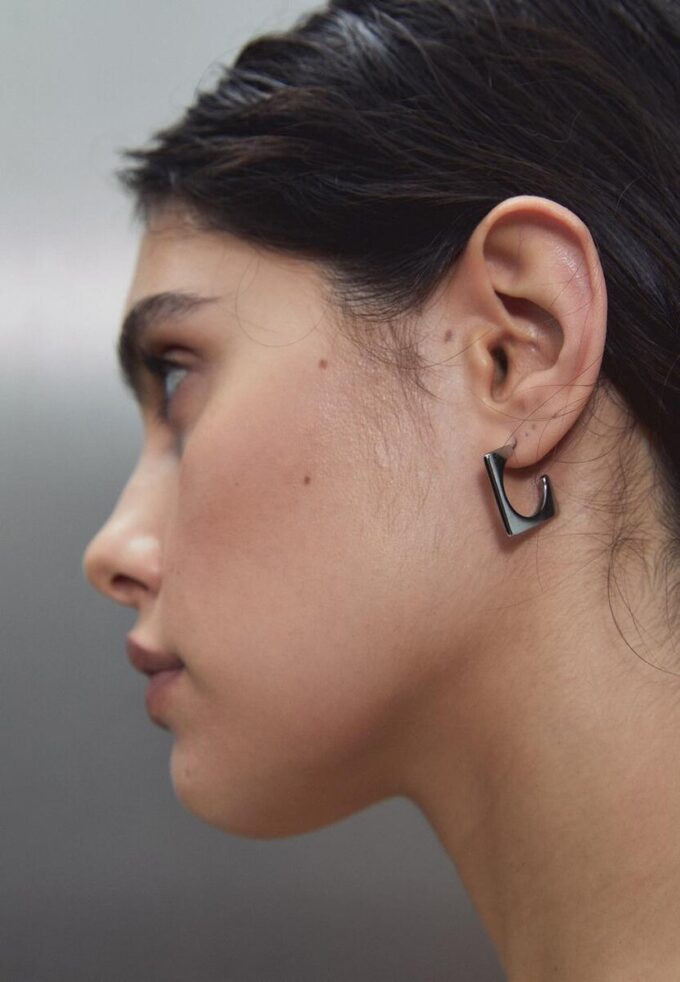 Sett med 2 vanntette øreringer