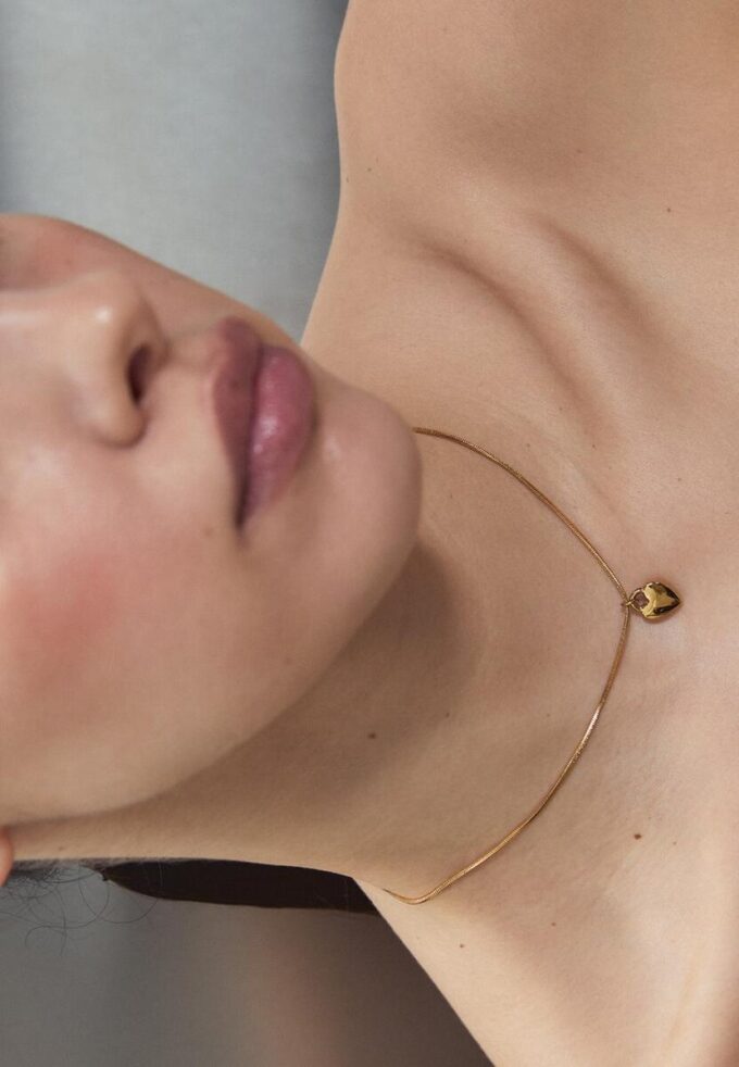 Sett med 2 vanntette stjerne- og hjertehalskjeder