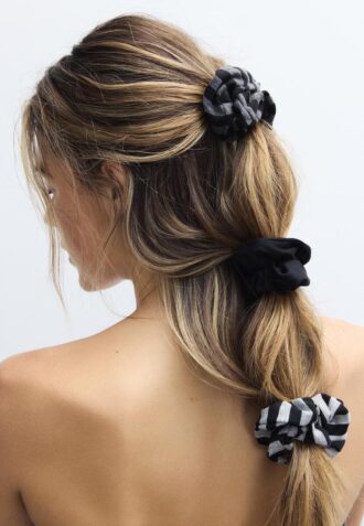 Sett med 3 hårstrikker