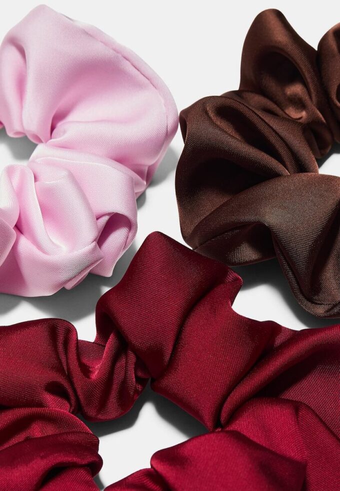 Sett med 3 hårstrikker