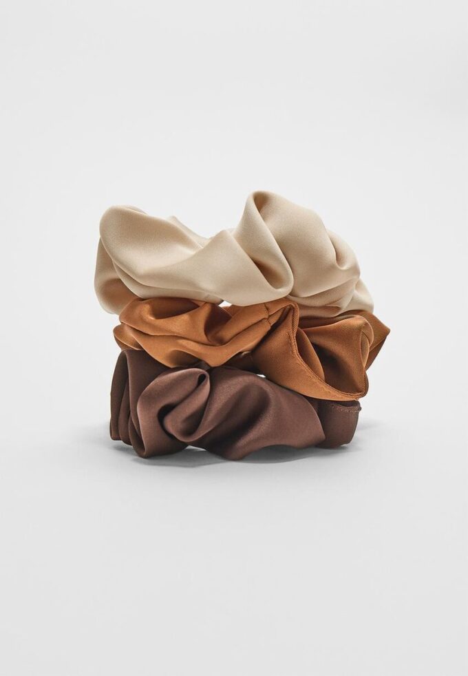 Sett med 3 hårstrikker